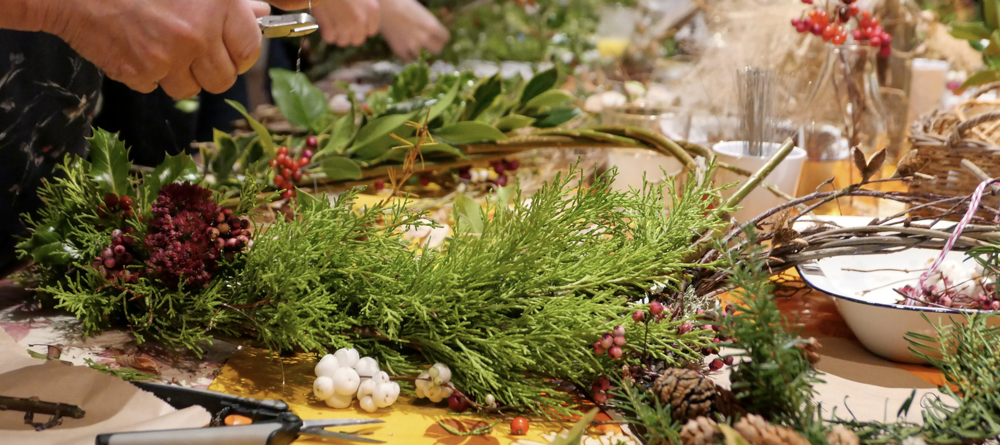 Seasonal Wreath-Making with Horticulturist Shelby Miller